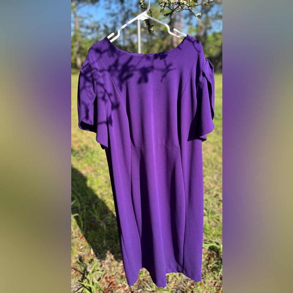 Elegant Purple Dress